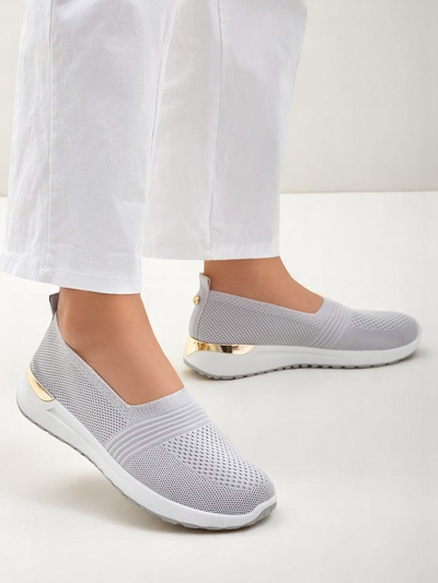Женские тканевые туфли-слипоны Royalfashion Perfeti