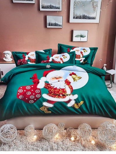 Royalfashion Рождественское постельное белье 160x200 комплект 3-ПED