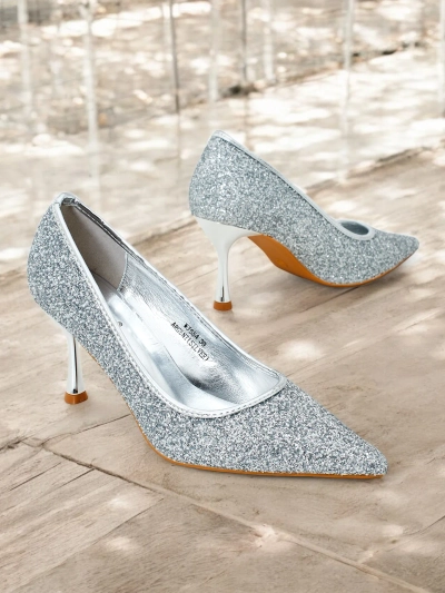 Karališka mada Moteriški auliniai bateliai su cirkonais Letello