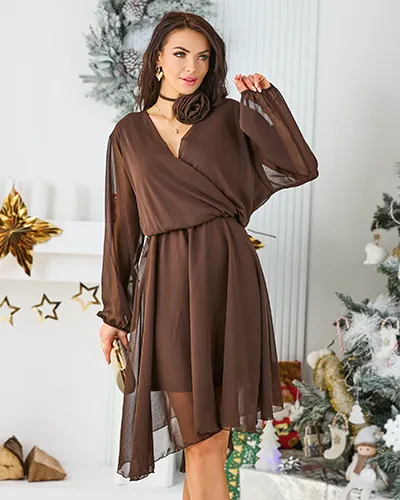 Роялфэшн Классическое женское платье до колена