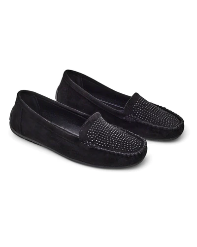 Женские мокасины Royalfashion с стразами Ezuess
