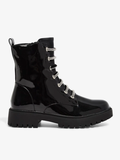 Lakiniai moteriški aulinukai su raišteliais Velmini