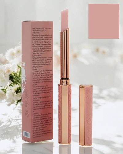 Luxelux spalvą keičiančios gėlės lūpų dažai 01 2g