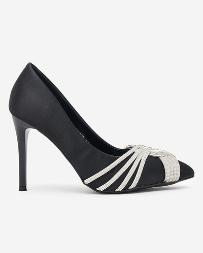 Royalfashion Женские туфли с кабриком из циркония