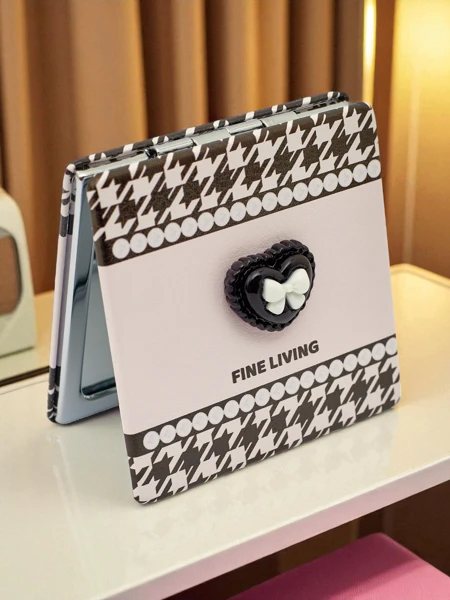 Royalfashion Mini moterų kompaktiškas veidrodėlis rankinei