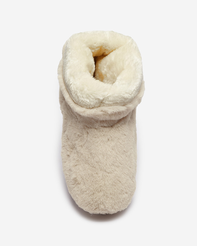 Женские сапоги-снежки бежевого цвета Ottola- Footwear