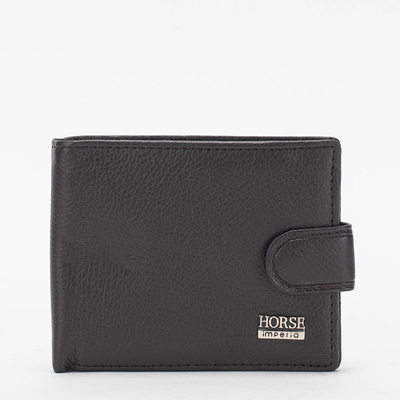 Темно-коричневый мужской кошелек