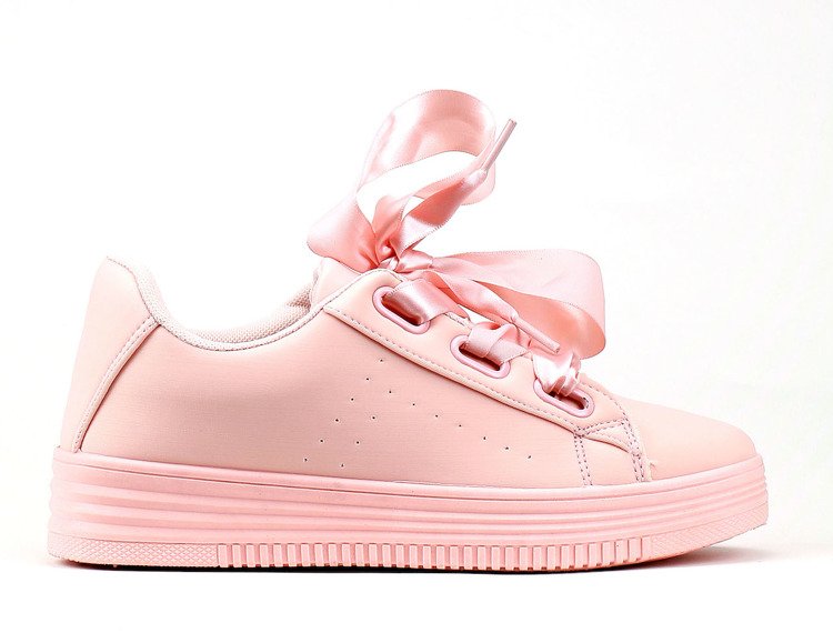 Różowe, sportowe buty - Obuwie