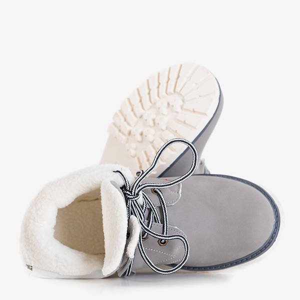 Pilki berniukų batai su „Tiptop“ izoliacija - Batai