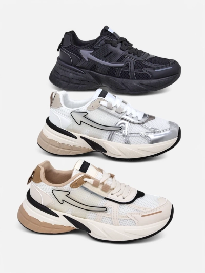 Женские спортивные кроссовки Royalfashion с толстой подошвой Beysa