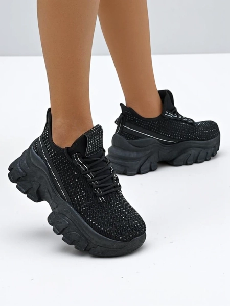 Royalfashion moteriški sportiniai kedai su cirkoniais Blysco