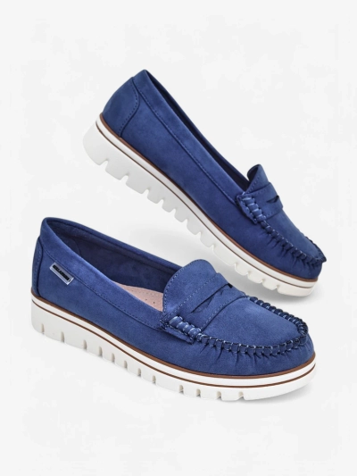 Royalfashion Женские экокожаные мокасины Bellisse