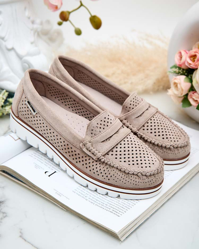 Royalfashion Ажурные женские мокасины Leteller