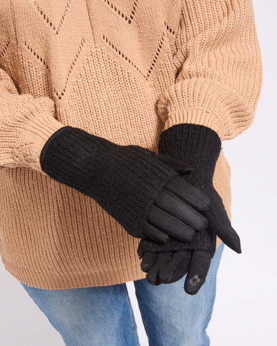 Женские перчатки митенки Royalfashion