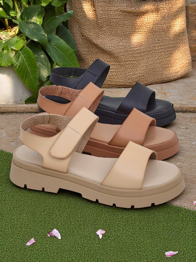 Royalfashion moteriškos basutės su storesniu padu Otvanna