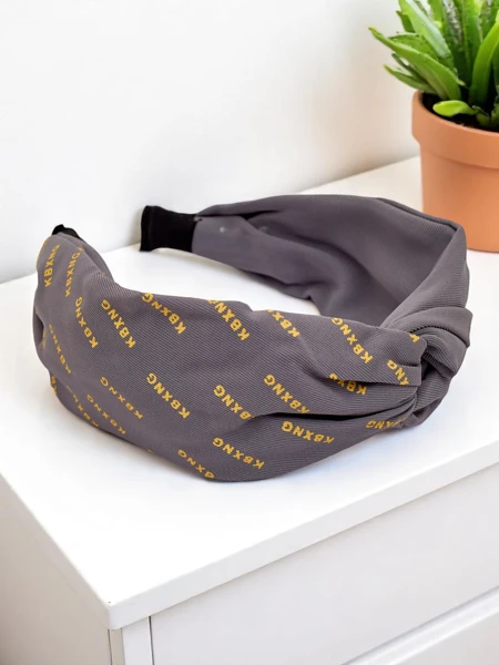 Royalfashion Pintas raštuotas plaukų lankelis Laras