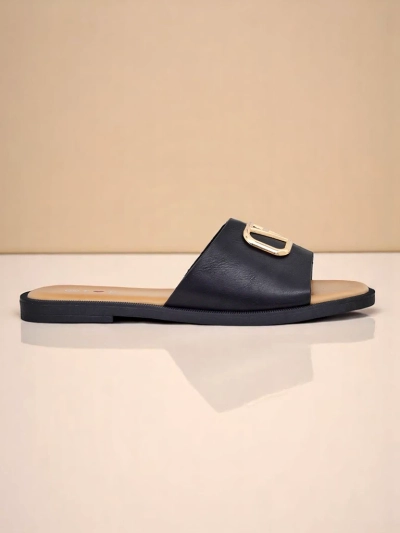 Royalfashion Moteriškos šlepetės su plokščiu padu Ohanna