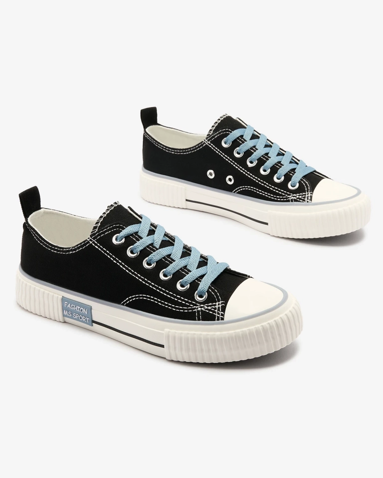 Juodi moteriški suvarstomi sportbačiai Tasabba- Avalynė