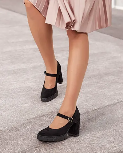 "Royalfashion" Moteriški ekovamzos bateliai "Elomma"