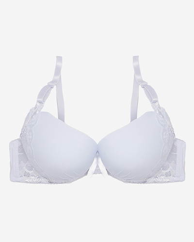 Белый женский кружевной бюстгальтер - Нижнее белье