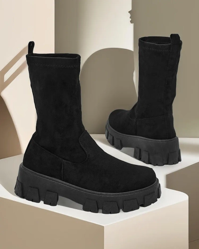 Royalfashion Moterų platforminės auliniai batai Firo