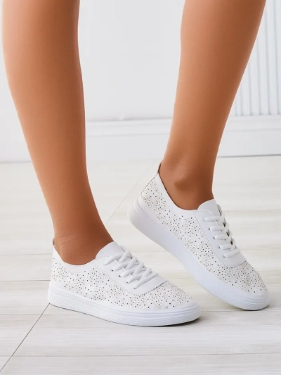 Royalfashion batų sportiniai moteriški įlace su raštu Fennie
