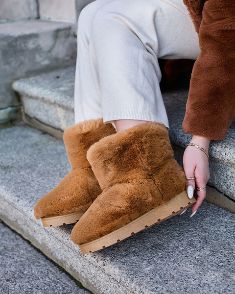 Kupranugario spalvos moteriški sniego batai Ottola- Avalynė