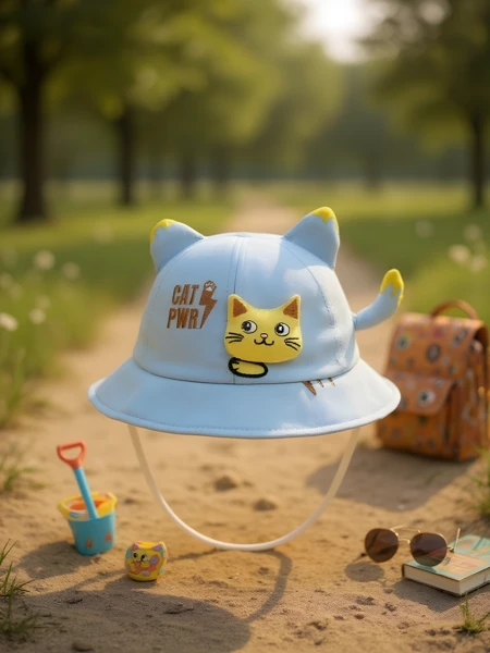 Royalfashion Vaikiška laiminga aplikacijų kibiro kepurė