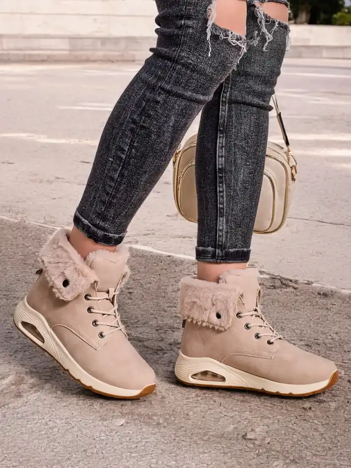 Royalfashion Женские кеды с утеплителем Mjon