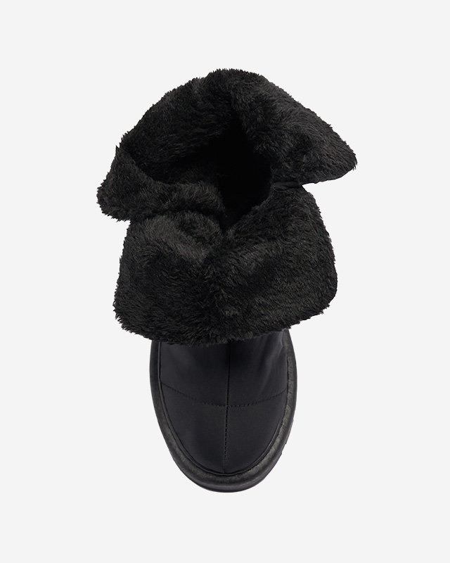 Luna Elegante Зимние Ботинки Черного Цвета