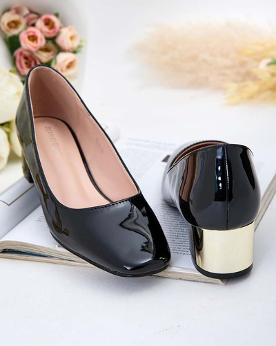 Royalfashion Женские туфли на низкой шпильке Eless