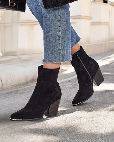 Royalfashion Eko edvės moteriški batai su adata Gris