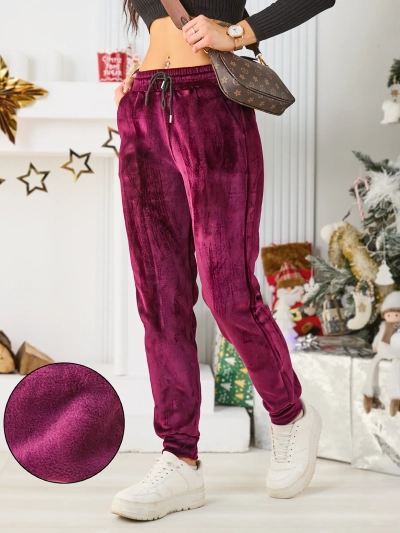 Royalfashion Женские спортивные брюки с флисовой подкладкой