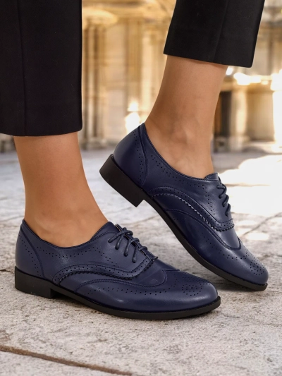 Женские туфли на шнуровке Геролюв