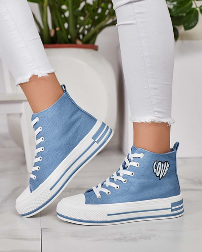 Royalfashion Moteriški sportiniai bateliai su spauda