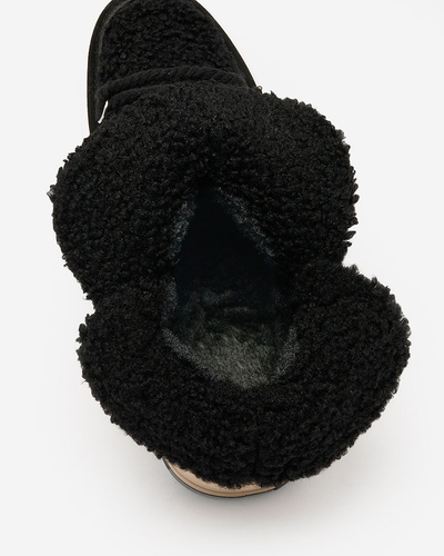 Royalfashion Женские снегоступы черного цвета Ludmivac