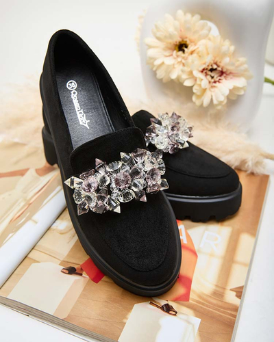 Royalfashion Moteriški mokasinai su ornamentu Leyla