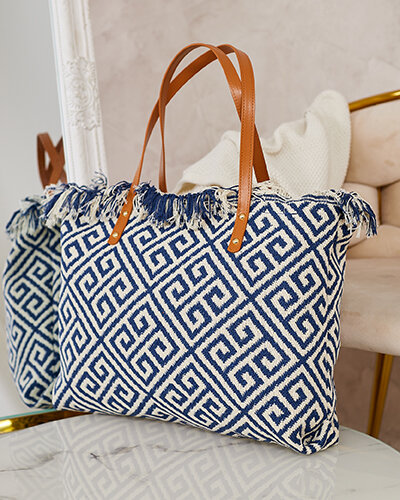 "Royalfashion" moteriška medžiaginė rankinė per petį