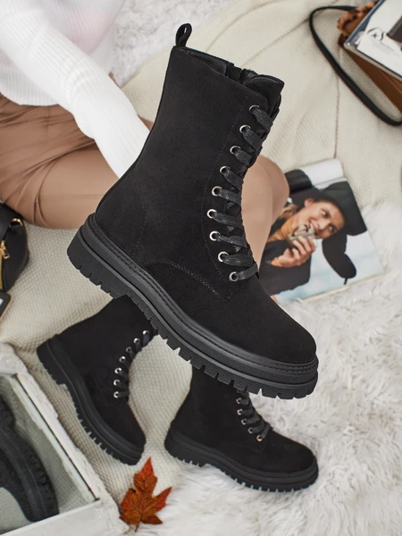 Moteriški eko zomšiniai aulinukai-batai Molistea