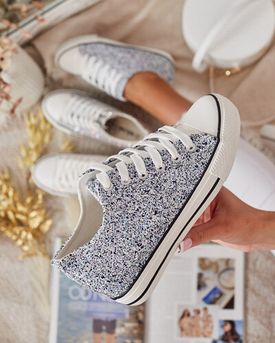 Royalfashion Moteriški sportbačiai Finia ant dengto kulno