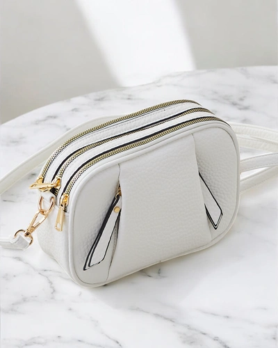 Royalfashion Maža moteriška rankinė, pagaminta iš ekokroso.