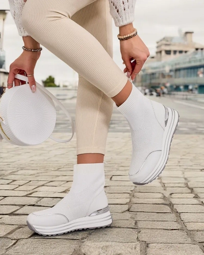 Royalfashion Женские спортивные высокие кроссовки Wisoi