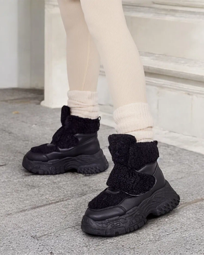 Royalfashion Женские снежные сапоги с овчиной Segulla