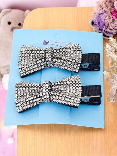Royalfashion 2 segtukų rinkinys su kaspinėliais ir akutėmis Isadora