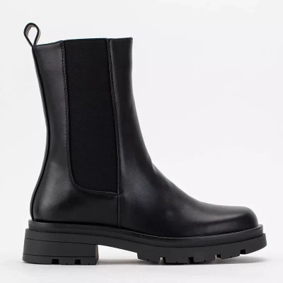 OUTLET Черные женские сапоги от Dolfina - Обувь