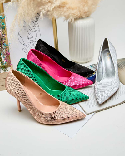 "Royalfashion" Moteriški "Ferconie" bateliai su cirkoniais