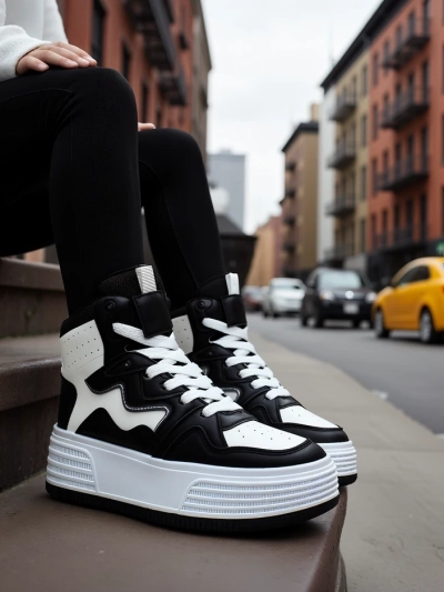 Royalfashion Высокие женские спортивные туфли Quiedy