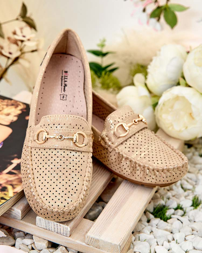 Royalfashion Moteriški ažūriniai mokasinai Mill