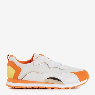 Pomarańczowo-beżowe buty sportowe Mavena - Obuwie
