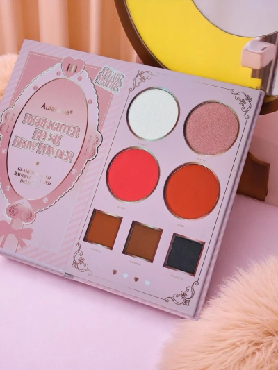 Daugiafunkcinė makiažo paletė GlamAll Rinkinys